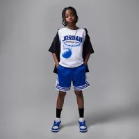 Nike Jordan Dri-FIT Sport Big дитячі Hoop футболка колір білий