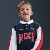Nike Game Day Essentials Little детские French Terry Top синий