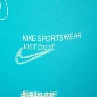 Nike Sportswear Club Big детские French Terry Толстовка с капюшоном цвет зеленый
