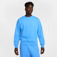 Nike Solo Swoosh чоловічі Fleece Crew блакитний