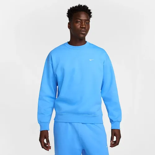 Nike Solo Swoosh чоловічі Fleece Crew блакитний