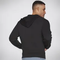 Кофта/футболка Skechers Skech-Sweats Overland Full Zip Толстовка з капюшоном MJA280BLK - Чорні
