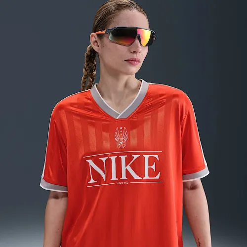 Nike Sportswear женская V-Neck Jersey Top цвет красный