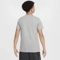 Nike Sportswear Big детские Crew-Neck футболка цвет серый