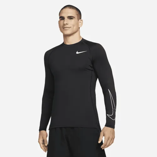 Nike Pro Dri-FIT чоловічі Slim Fit Long-Sleeve Top колір чорний