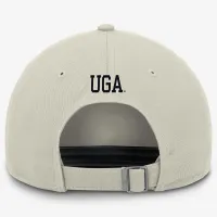 Georgia Bulldogs Legacy Club Swoosh мужские Nike Dri-FIT College Adjustable Hat цвет коричневый