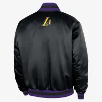 Los Angeles Lakers City Edition мужские Nike NBA Premium Куртка цвет черный