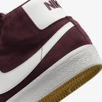 Nike SB Zoom Blazer Mid Skate Кроссовки цвет красный