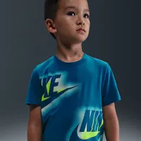 Nike Glow With Me Little детские футболка синий