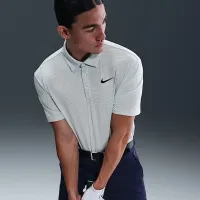 Nike Tour чоловічі Dri-FIT Textuколір червоний для гольфу Polo колір коричневий