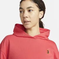 NikeCourt женская Fleece Tennis Толстовка с капюшоном Pink