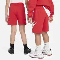 Nike Sportswear Club Fleece Big детские French Terry шорты цвет красный