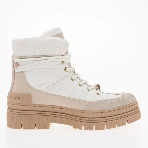 Кроссовки Tommy Hilfiger Th Monogram Outdoor Boot FW0FW07502-YBH - Бежевый