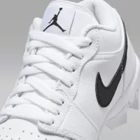 Nike Jordan 1 Low Little/Big детские Cleats цвет белый