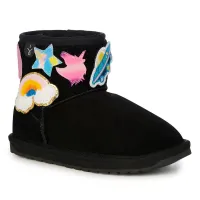 Кроссовки Emu Australia Wallaby Mini Play K12748BLAK - Черные