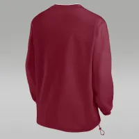 Oklahoma Sooners Sideline мужские Nike College Long-Sleeve Ветровка цвет красный