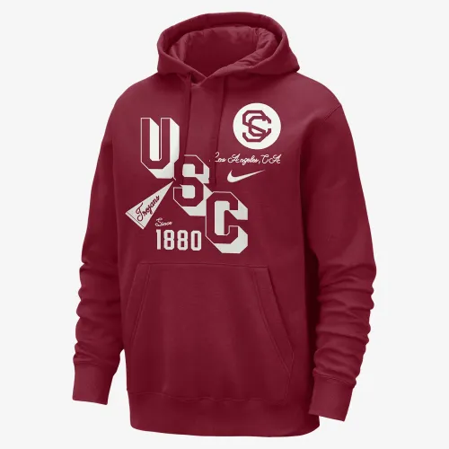 USC Club чоловічі Nike College Толстовка з капюшоном колір червоний