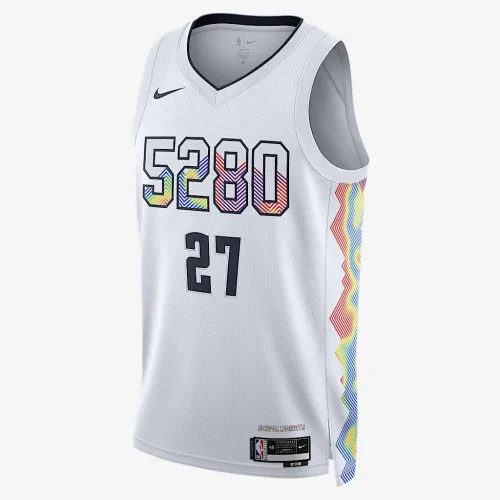 Jamal Murray Denver Nuggets 2024/25 City Edition чоловічі Nike Dri-FIT NBA Swingman Jersey колір білий