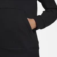 Nike Air Big детские Pullover Fleece Толстовка с капюшоном цвет черный