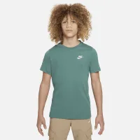 Nike Sportswear Big детские футболка цвет зеленый