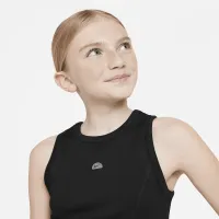 Nike Girls' Dri-FIT Tank колір чорний