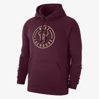 Nike мужские Lacrosse Pullover Толстовка с капюшоном цвет красный