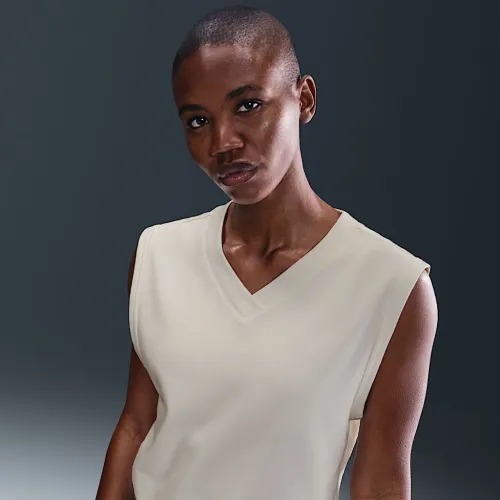 Nike женская V-Neck для гольфа Vest цвет белый