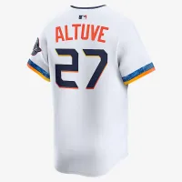 Jose Altuve Houston Astros City Connect Men’s Nike Dri-FIT ADV MLB Limited Jersey цвет белый