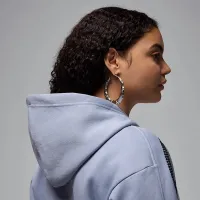 Nike Jordan MVP мужские Full-Zip Fleece Толстовка с капюшоном цвет фиолетовый