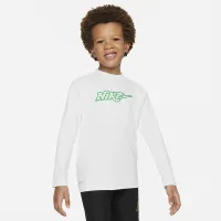 Nike Swim Little детские (для мальчиков) Long-Sleeve Hydroguard цвет белый