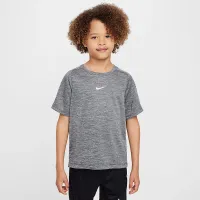 Nike Dri-FIT Little детские Multi Short Sleeve Top цвет черный