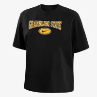 Grambling State женская Nike College Boxy футболка цвет черный