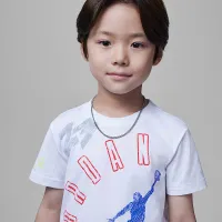 Nike Jordan Little детские Elements футболка цвет белый