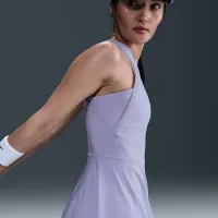 Nike Victory жіноча Dri-FIT Tennis Костюм колір фіолетовий