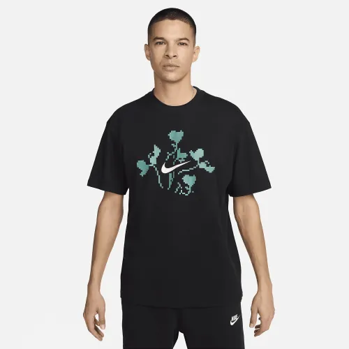 Nike мужские Max90 Soccer футболка цвет черный