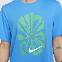 Nike Rise 365 Run Energy чоловічі Dri-FIT Short-Sleeve Running Top блакитний