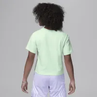 Nike Jordan Essentials Big детские футболка цвет зеленый