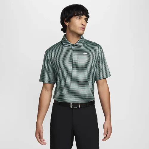 Nike Tour чоловічі Dri-FIT Striped для гольфу Polo колір зелений