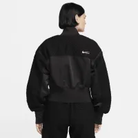 Nike Sportswear Collection женская High-Pile Fleece Bomber Куртка цвет черный