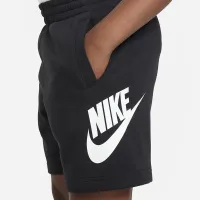 Nike Sportswear Club Fleece Big дитячі French Terry шорти (Extended Size) колір чорний