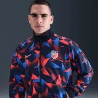 USMNT Academy Pro чоловічі Nike Dri-FIT Soccer Anthem Куртка блакитний