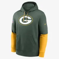 цвет зеленый Bay Packers Sideline Team Issue Club мужские Nike NFL Pullover Толстовка с капюшоном цвет зеленый