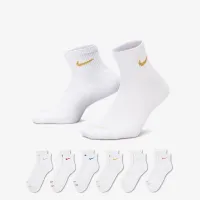 Nike Everyday Plus Cushioned тренувальні Ankle шкарпетки (6 пар) різнокольорові