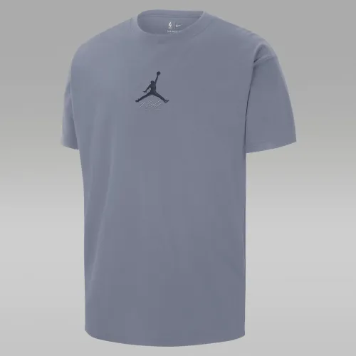 Nike Memphis Grizzlies Courtside Statement Edition чоловічі Jordan NBA футболка блакитний