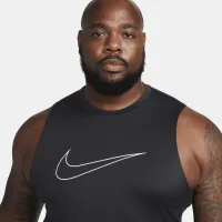 Nike Pro Dri-FIT чоловічі Slim Fit Sleeveless Top колір чорний
