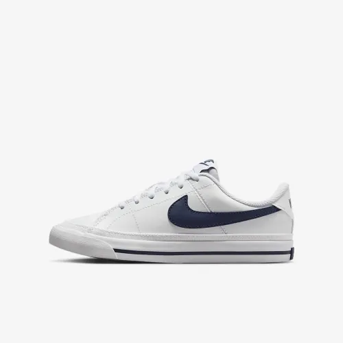 Nike Court Legacy Big дитячі Кросівки колір білий