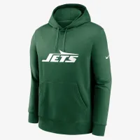 New York Jets Club Logo чоловічі Nike NFL Pullover Толстовка з капюшоном колір зелений
