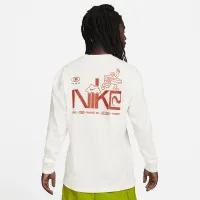 Nike Sportswear мужские Long-Sleeve футболка цвет белый