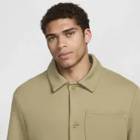 Nike Tech чоловічі Fleece Shacket колір коричневий