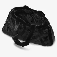 Nike Sportswear Faux Fur Tote (10L) колір чорний